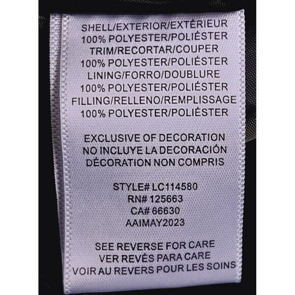 Womens Big Chill Long Puffer Coat W/Removable Hood Faux Fur Trim Medium Green - Picture 13 of 13